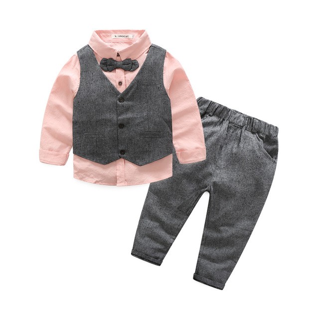 Formal Party Wear 3 pieces set for baby boys