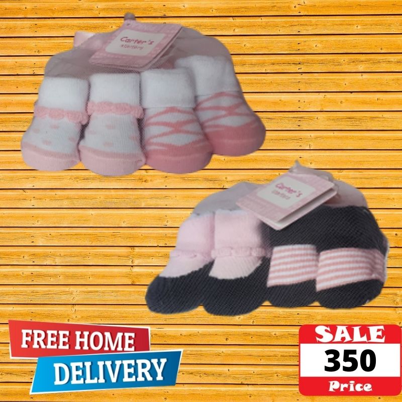 Carters newborn socks set