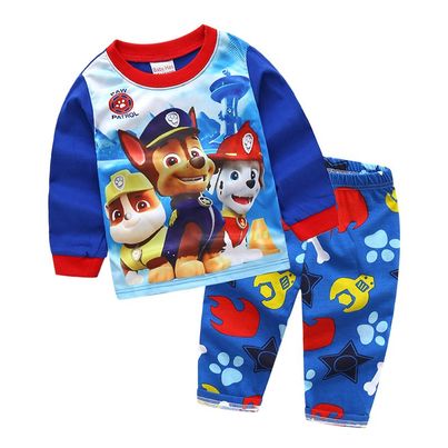Pajama set with paw patrol print