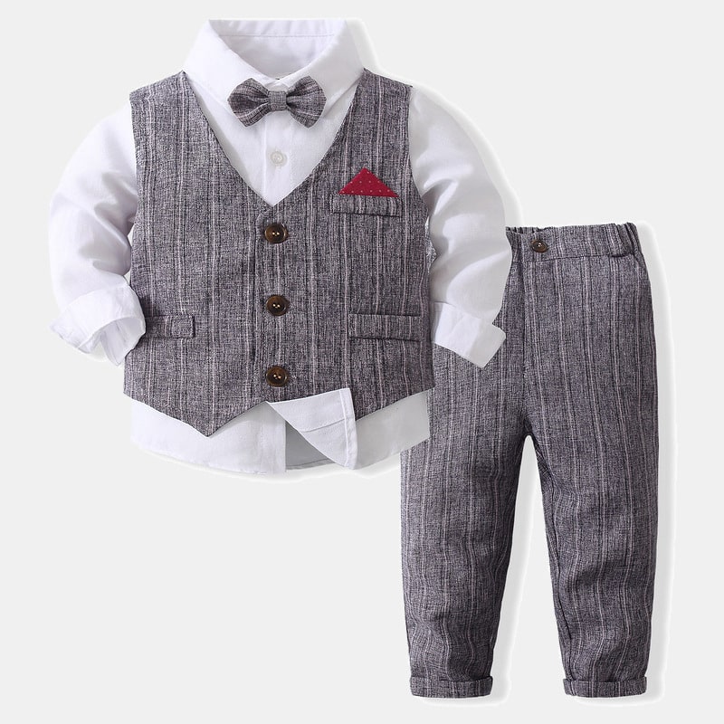 Gentleman Party Suits for Small Boys - 4 Piece