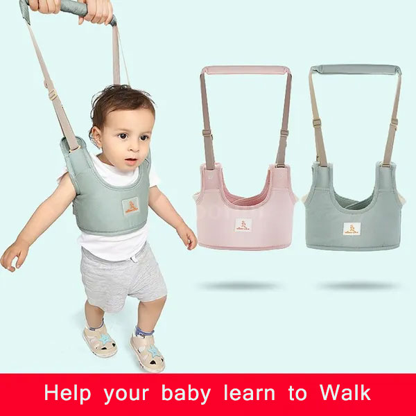Baby Walker Assistant Toddlers With Safety Harness Backpack Belt