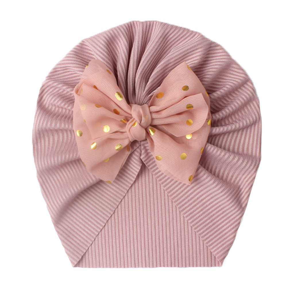 Bow Turban Baby Cap