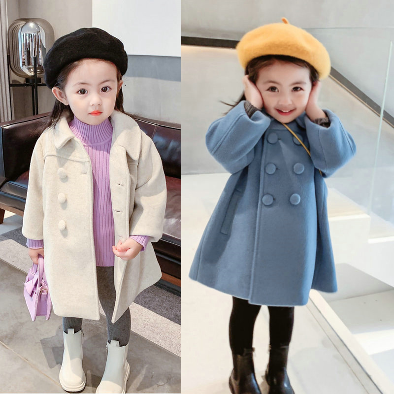 Stylish  Winter Coat With Warm Inner Lining For Girls
