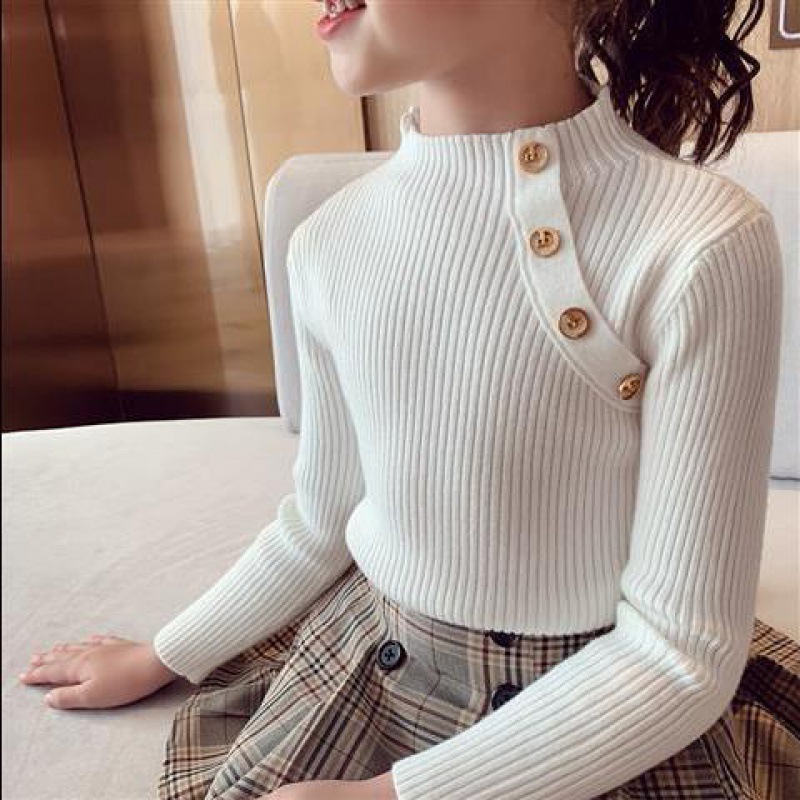 Stylish Winter High Neck T-Shirt Or Sweater For Girls