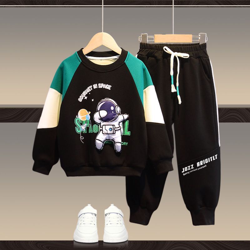 Boys Autumn/Spring Sweatshirt And Trouser Set