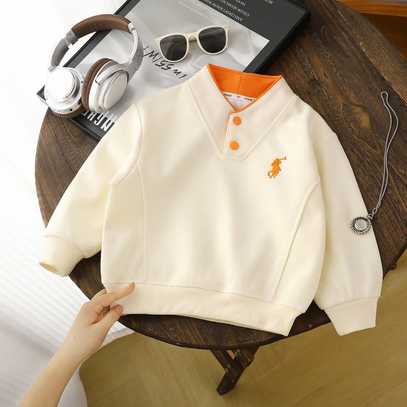 Boys Full Sleeve Embroidered Sweatshirt