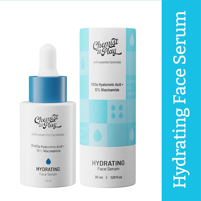 Chemist At Play Hydrating Face Serum - 30ml (11 Kda Hyaluronic Acid + 10% Niacinamide) 