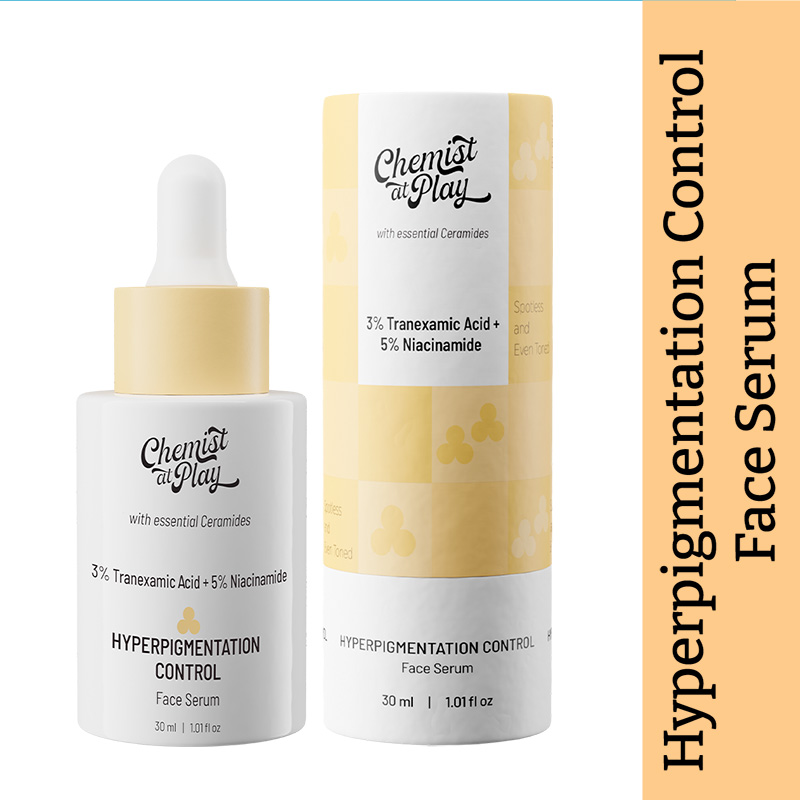 Chemist At Play Hyperpigmentation Control Face Serum - 30ml (3% Tranexamic Acid + 5% Niacinamide) 