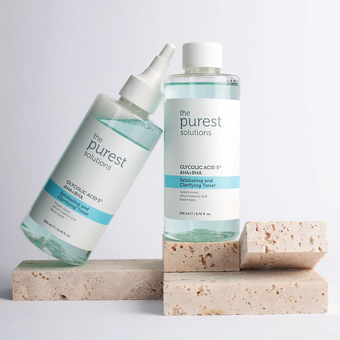 The Purest Solutions%5 Gycolic Acid Purifying Toner AHA + BHA Exfoliating and Clarifying Toner  200