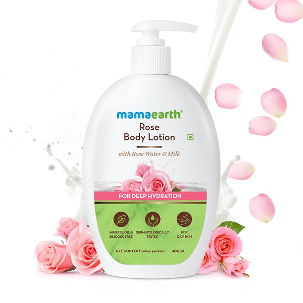 Mamaearth Rose Body Lotion 400ml