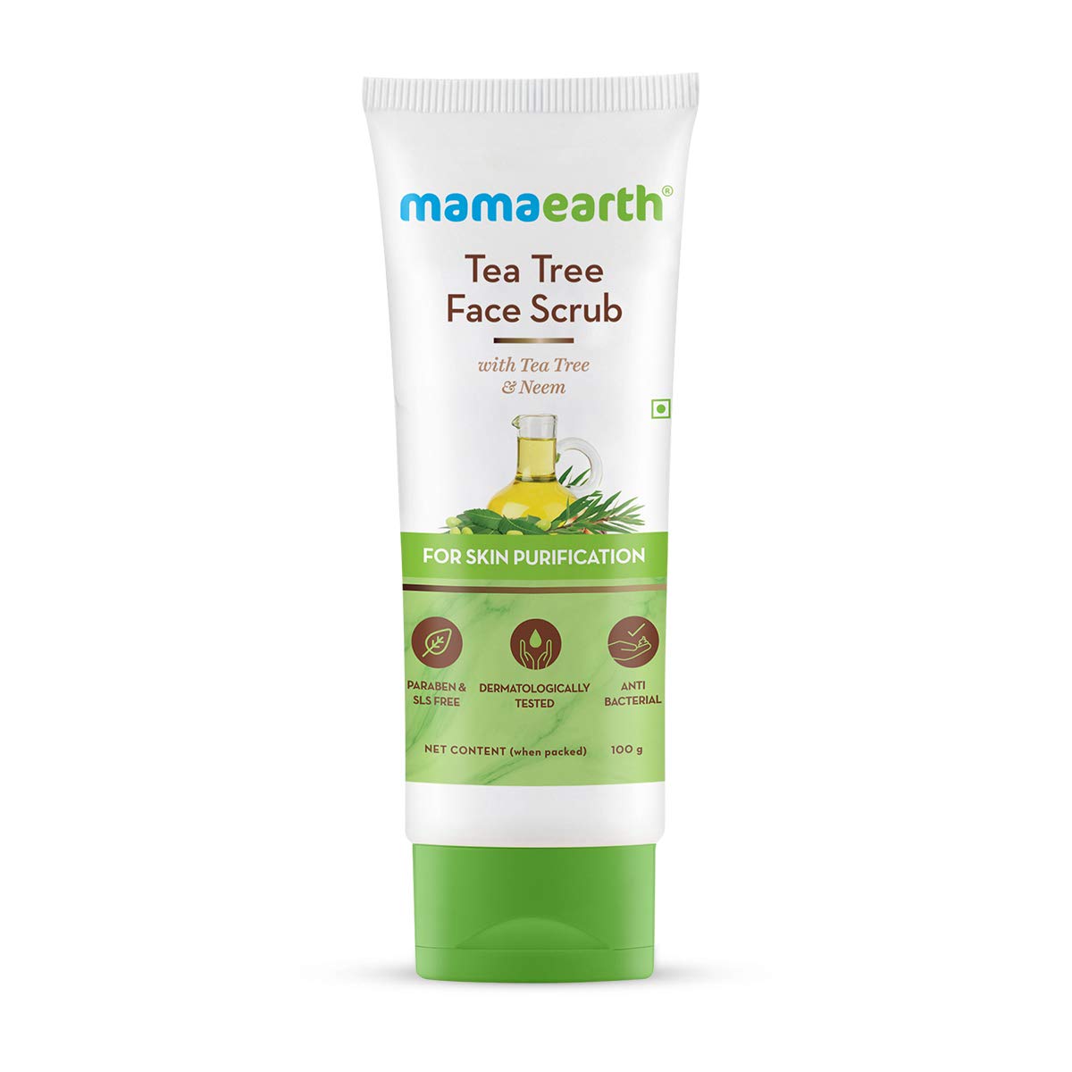 Mamaearth Tea Tree Face Scrub 100gm